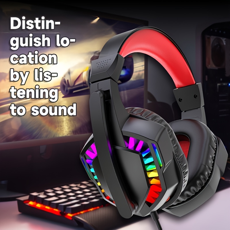 A66,Wired headphones, gaming h - Gaming Headset Rgb 评论和价格